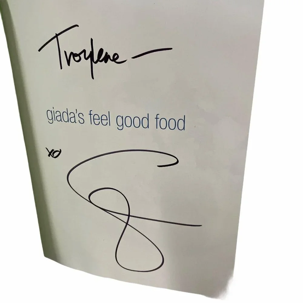 Giada De Laurentiis Feel Good Food Cookbook Personalized Hardcover White